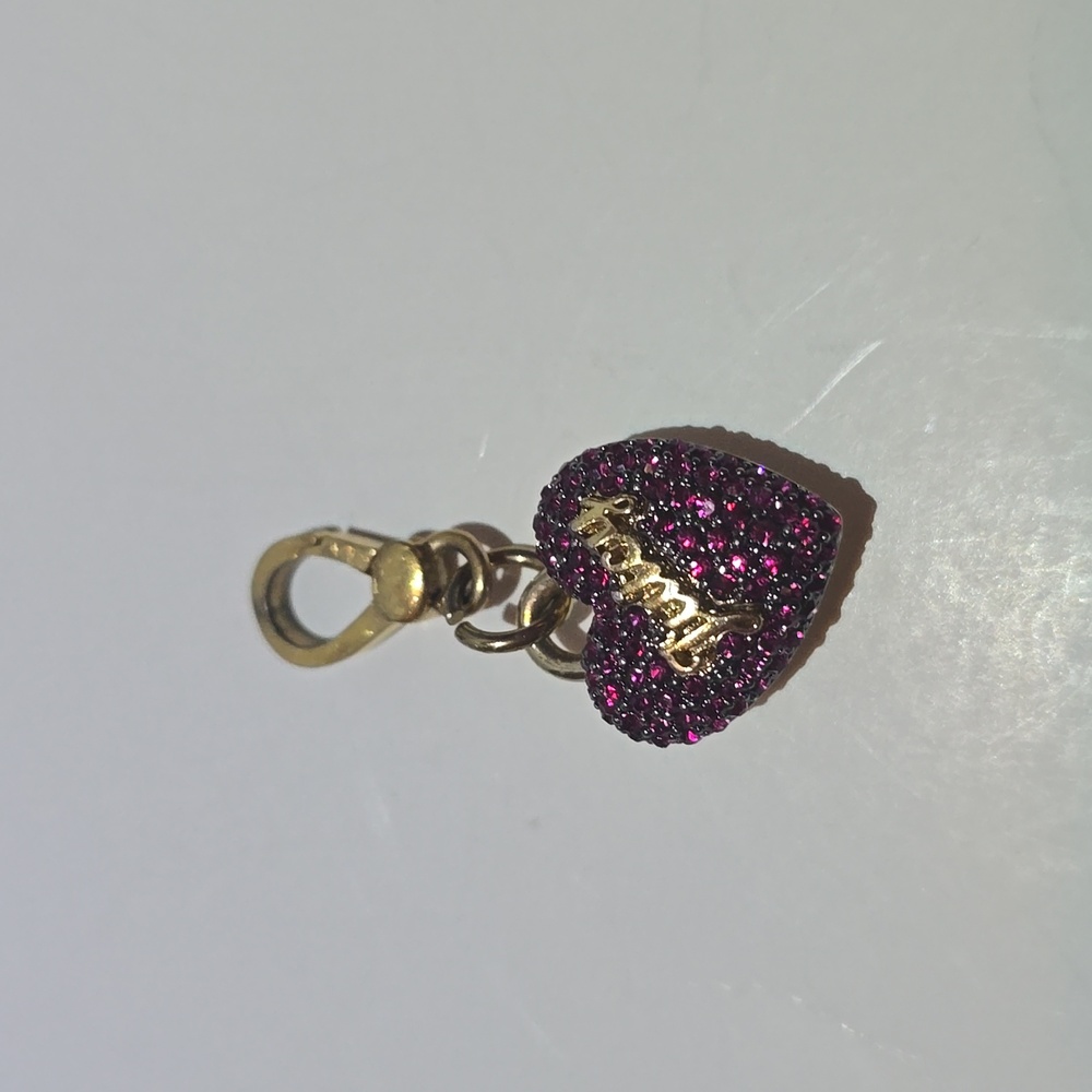 Juicy Couture Pink Heart Charm - Picture 3 of 3